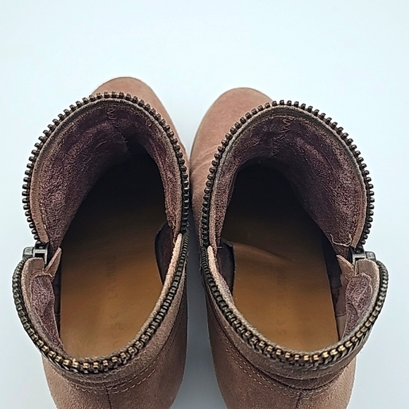 CHINESE Laundry Strawberry Field Ankle Booties Dusty Rose/ Blush 7.5 - Picture 5 of 8